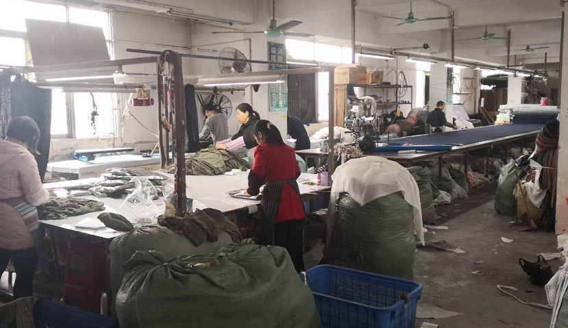 Guangzhou Beianji Clothing Co., Ltd. สายการผลิตผู้ผลิต